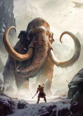 Mammoth And The Warrior