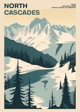 North Cascades Park Poster