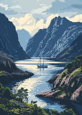 Fjord Landscape