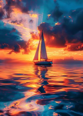 Sunset Sailing