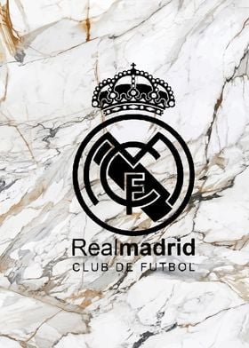 Real Madrid Marble Logo