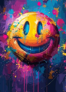 Smiling Face Colorful