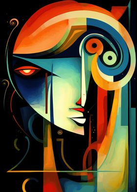 Abstract Woman