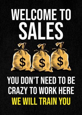 WELCOME SALES CRAZY