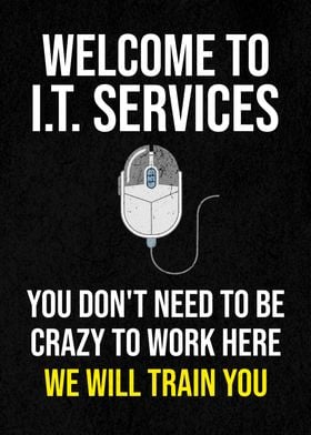 WELCOME IT SERVICES CRAZY