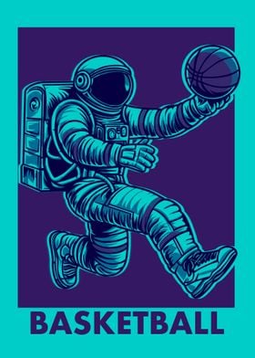 Astronaut Basketball 