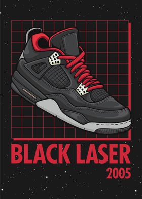 Black Laser Shoes