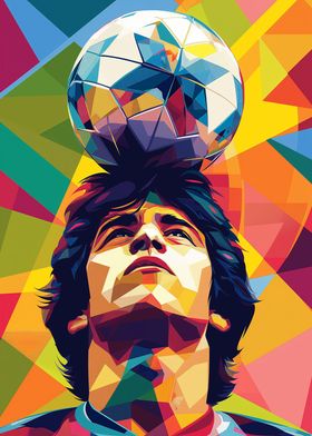 Maradona Wpap Pop Art