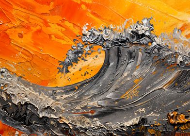 Fiery Waves