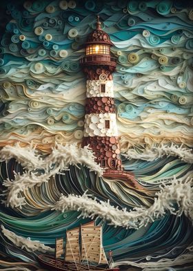 Quilling Lighthouse