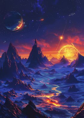 Mountains and Planets