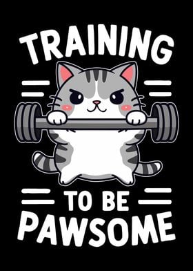 Cat Training To Be Pawsome