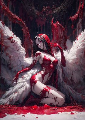 Bloody Angel Anime Girl