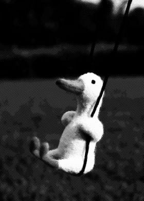 Swinging duck