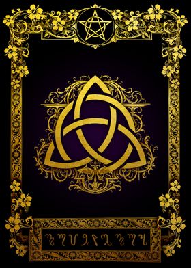 Triquetra Wicca Symbol