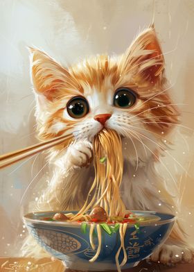 cat ramen japan