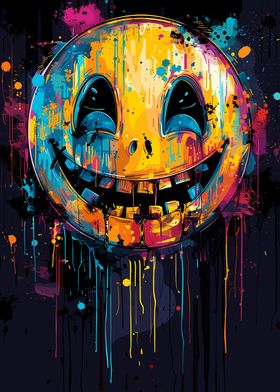 Smiles on Colorful Faces