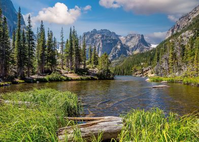 Mountains at Lake Forest