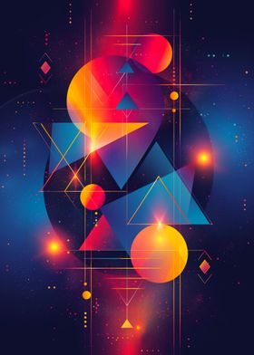 Abstract Shapes Artwork