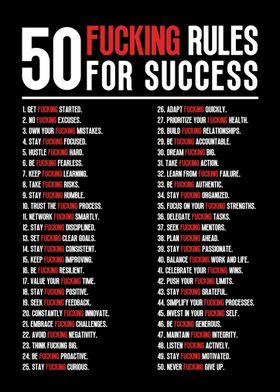 50 Rules For Success