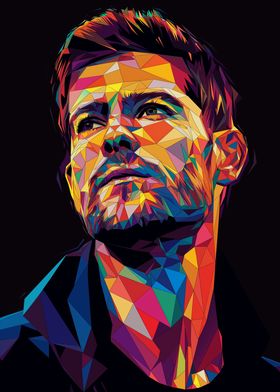 Xabi Alonso in Wpap Art