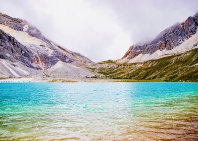 Mountains Meet The Ocean