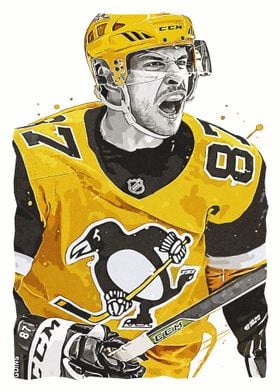 Sidney Crosby Painting