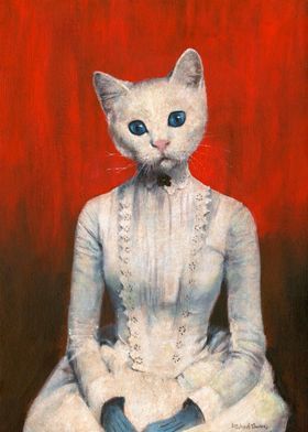 Victorian Lady Cat
