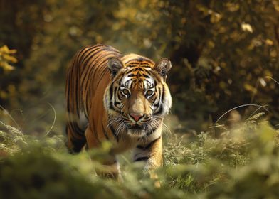 Bengal tiger in the jungle