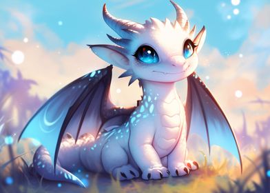 Frosted Baby Dragon