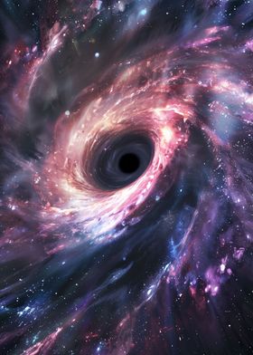 Black Hole In Space