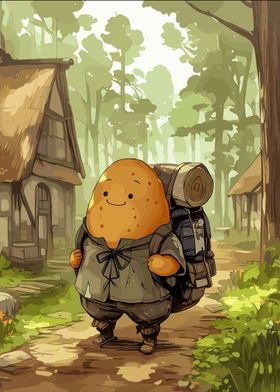 Potato And Village