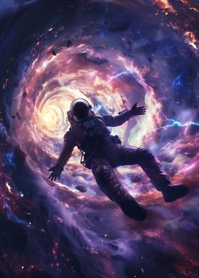 Black Hole Astronaut