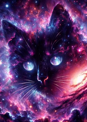 Black cosmic cat