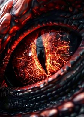  Red dragon eye 