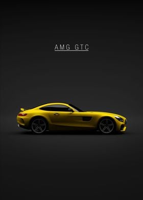 Mercedes AMG GT 2019 Yello