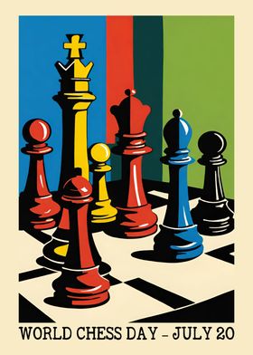 World Chess Day Poster