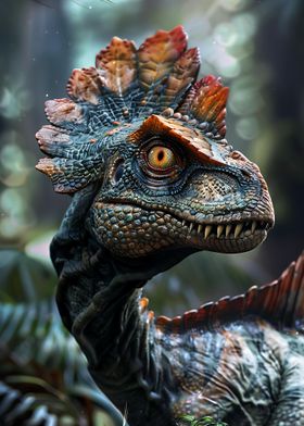 Jurassic Dilophosaurus