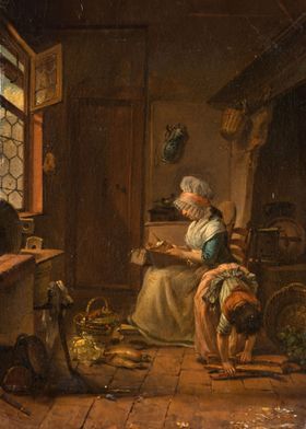 Kitchen Scene