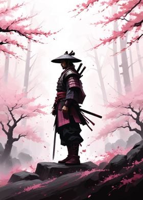 Sakura samurai Japan