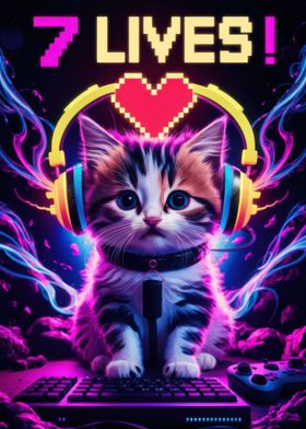 Cat Gaming Cats