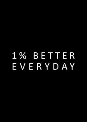 1 percent better everyday