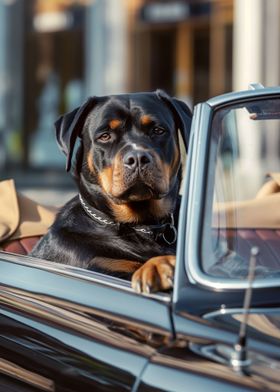 Rottweiler Cabriolet Car