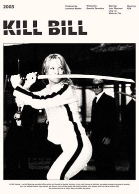 Kill bill vintage poster