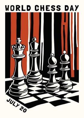 World Chess Day Poster