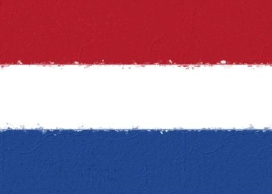 netherlands flag vintage