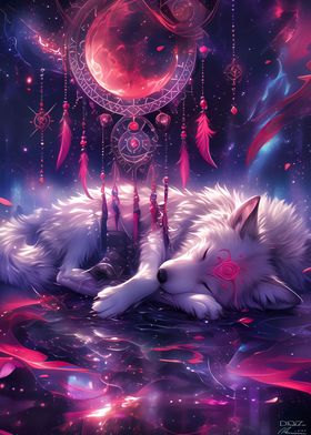 Dreamcatcher Wolf