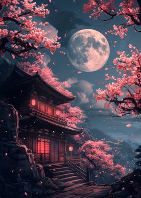 Cherry Blossom Temple 