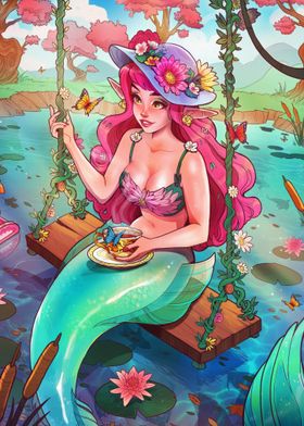 Mermaid Tea Time