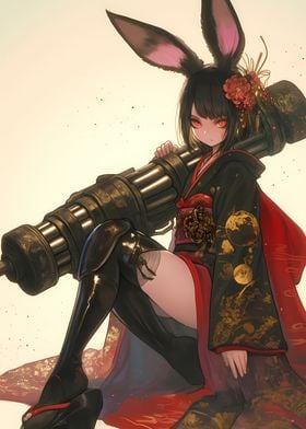 Bunny Geisha Warrior